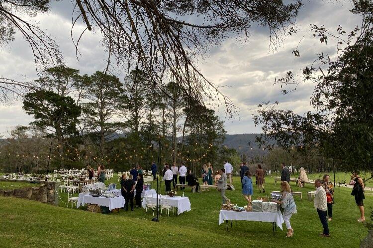 Outdoor wedding venue Chapel Hill