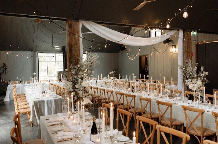 Rustic reception space Woodhouse Wollombi