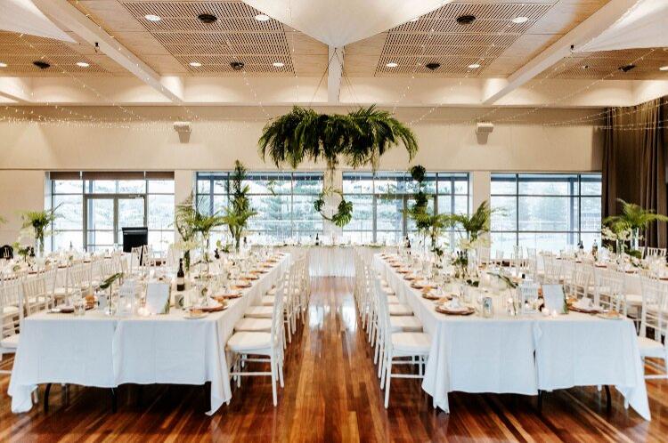 Small wedding reception space at The Pavilion Kiama