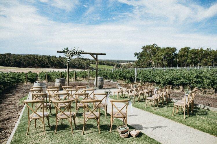 Swings Roundabouts Vineyard Wedding