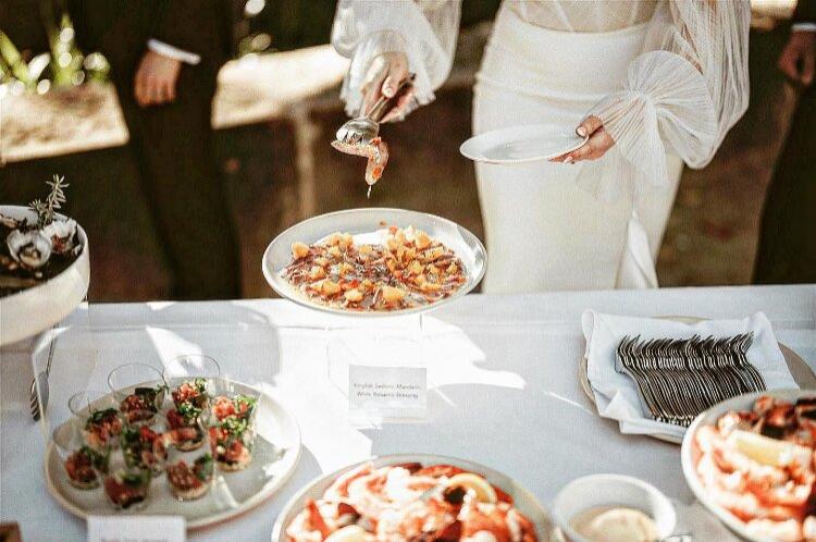 High end wedding catering by Dining Abode in Sydney