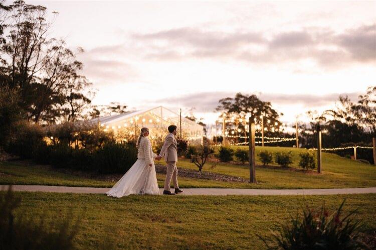 Wildflower farm wedding venue near Blue Mountains