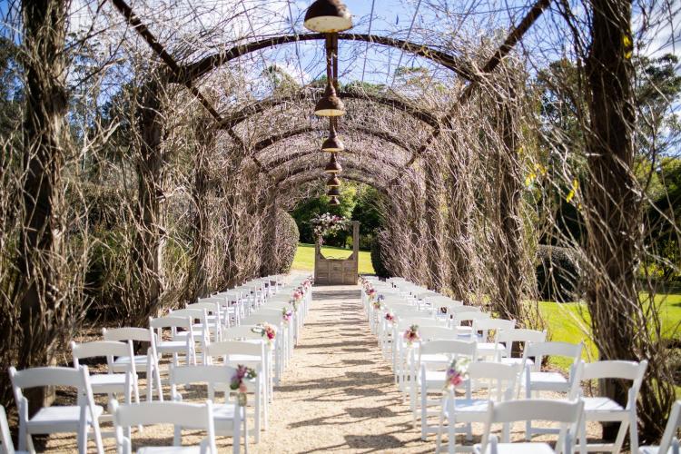 Ceremony Arbor Venue at Fernbank Farm