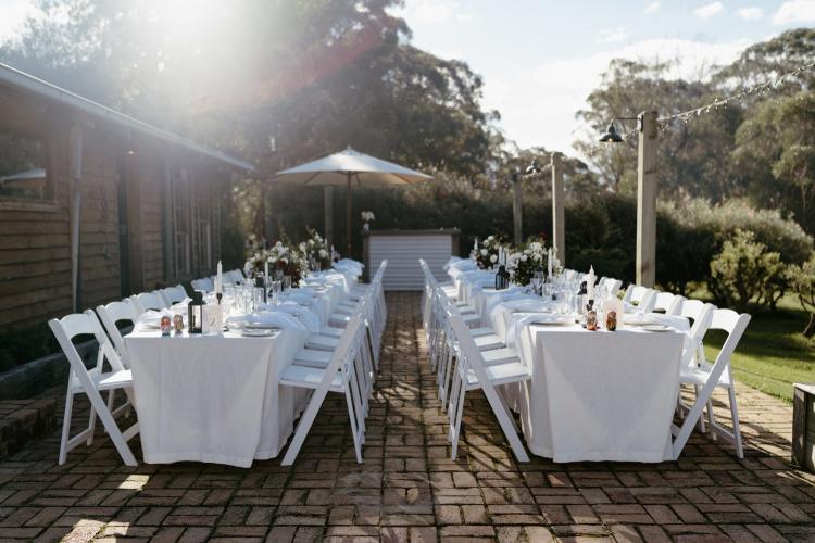 Growwild courtyard reception venue Bowral