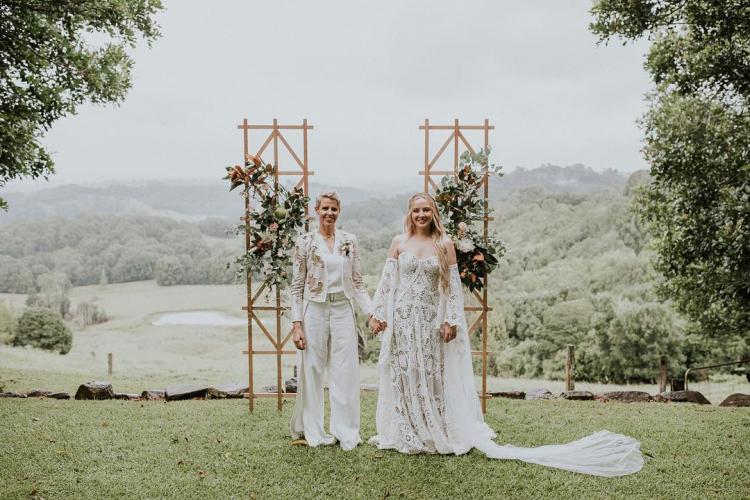 Same Sex Wedding Venue in Byron Bay - Earth House