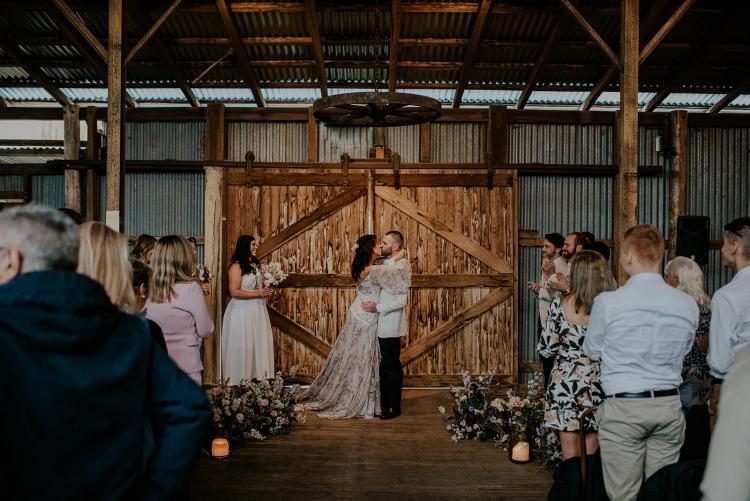 Waldara Farm is a rustic wedding venue in the Blue Mountains