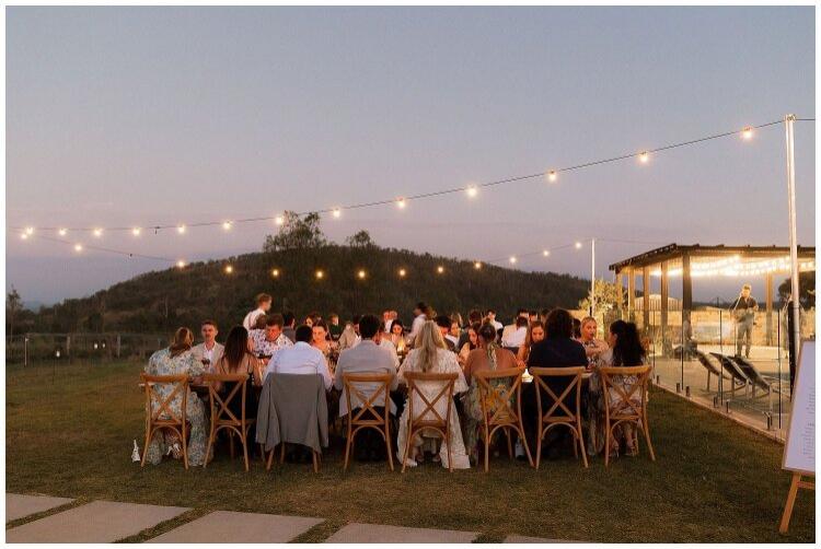 Garden wedding venue Skyline Farmhouse