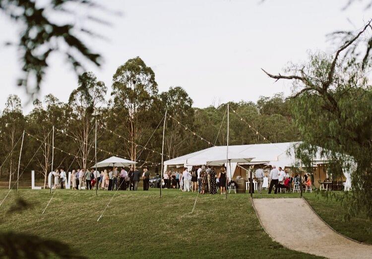 Outdoor wedding destination Lake Cooby