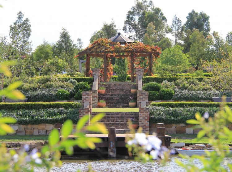 The Bath House Ceremony Gardens Hunter Valley