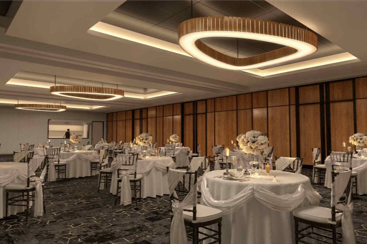 Wedding reception at Saints Event Centre in Sydney